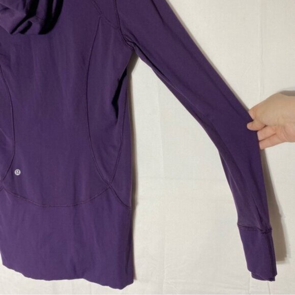 Lululemon Athletica Purple Daily Practise Jacket Hoodie 8 - Picture 13 of 15